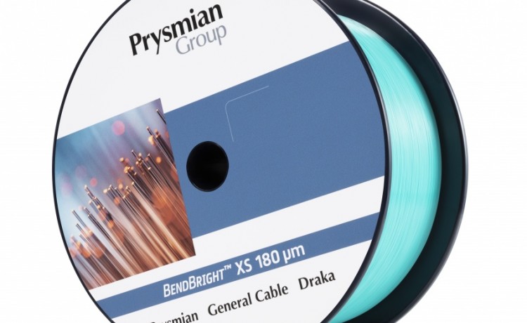 Prysmian presenta il primo cavo con fibra 180µm per le reti FTTx e 5G