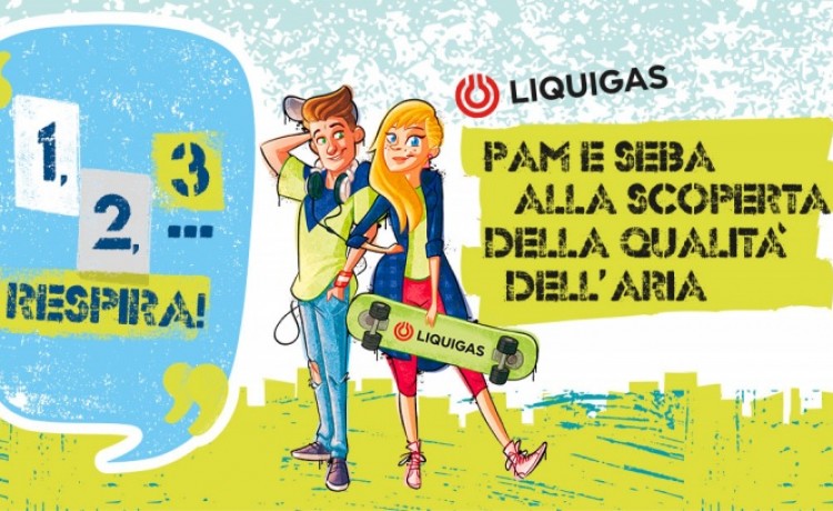  Liquigas prolunga il progetto di educazione ambientale "1,2,3... Respira"