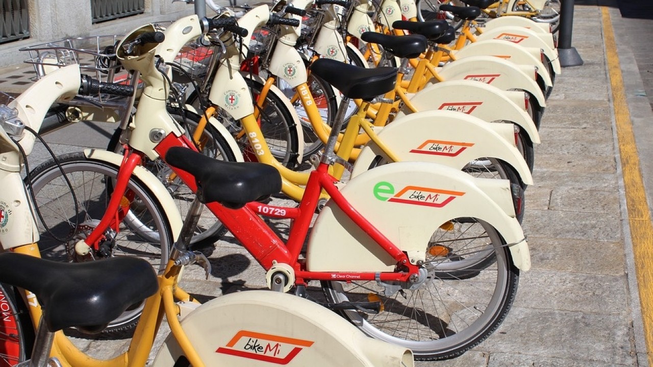 Il bike sharing continua a crescere in Italia