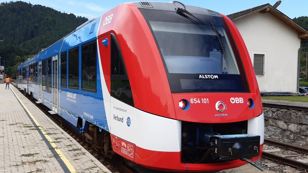 Il treno ad idrogeno di Alstom in servizio passeggeri anche in Austria