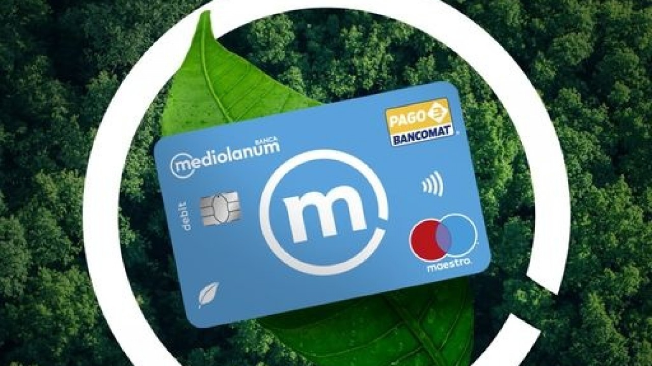 Da Banca Mediolanum una carta di debito realizzata con il mais