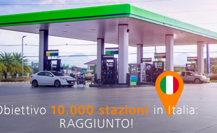 DKV celebra la 10.000esima stazione di rifornimento in Italia