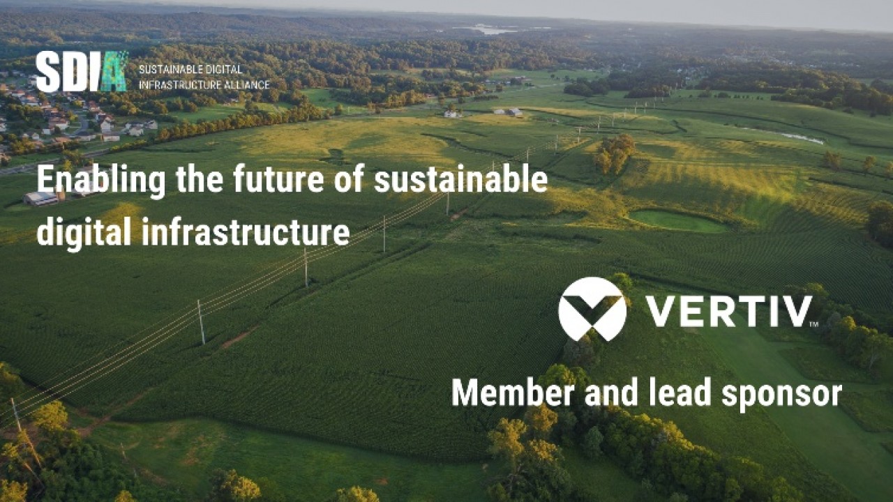 Vertiv aderisce alla Sustainable Digital Infrastructure Alliance (SDIA) 