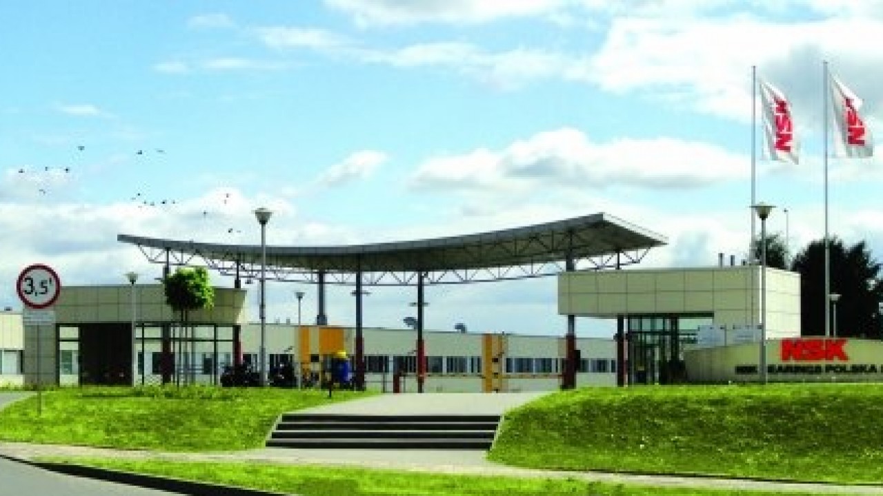 Le cinque fabbriche europee di NSK usano energia verde