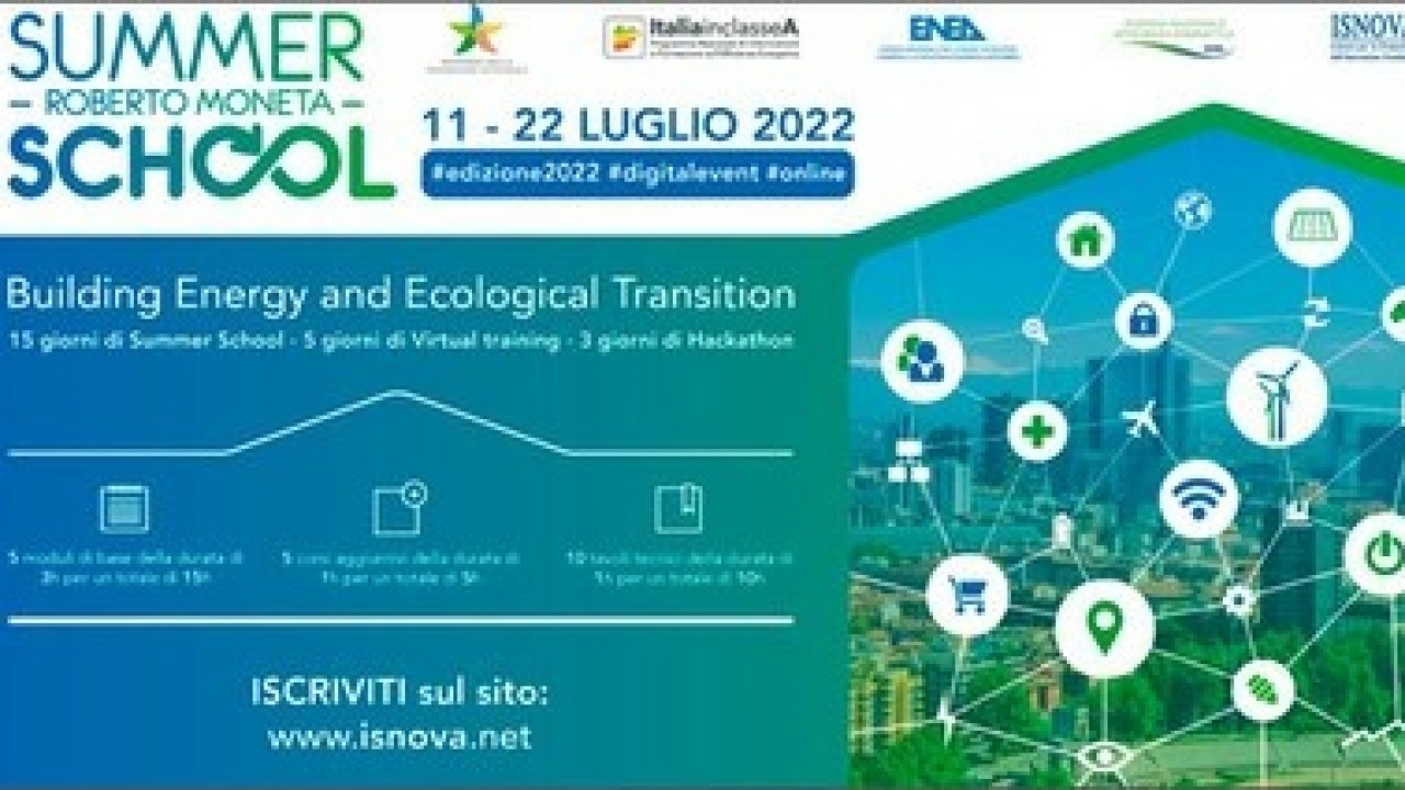 Formazione: al via Summer School ENEA in efficienza energetica
