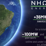 NHOA favorisce la diffusione delle rinnovabili in America Latina con ulteriori 36MWh di stoccaggio di energia