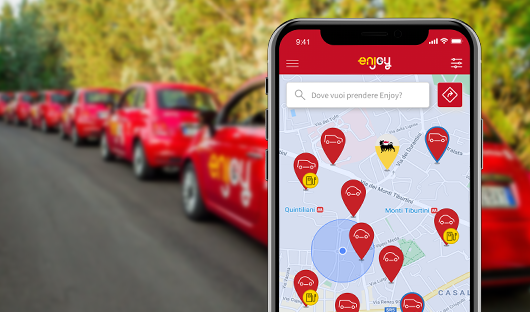 Eni: a Firenze la flotta del car sharing Enjoy diventa anche elettrica