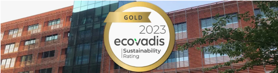RS Italia premiata con il livello gold dell’Ecovadis Sustainability Rating  