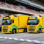 DHL e Formula 1: prima flotta di camion alimentati a biocarburante per ridurre l’impronta di carbonio