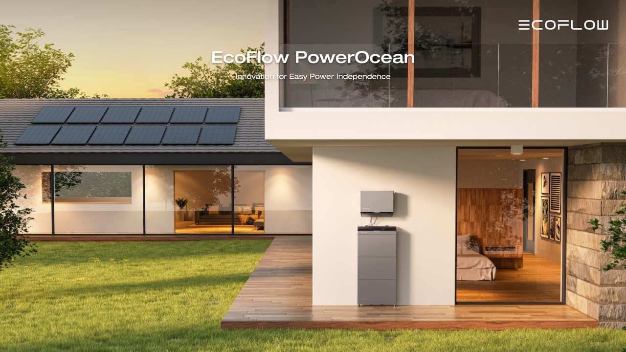 EcoFlow presenta PowerOcean: soluzione domestica a batteria per l’indipendenza energetica 
