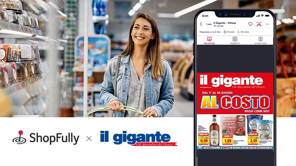 L’ia applicata al retail: Il Gigante risparmia 2.5 mila tonnellate di CO2 con ShopFully