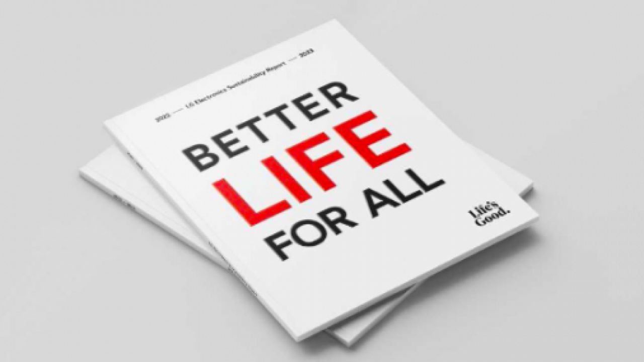  LG Electronics ha pubblicato il nuovo Report di Sostenibilità 2022-2023