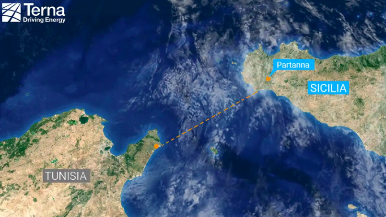 Terna: firmato con la Commissione europea il finanziamento per l’interconnessione Italia-Tunisia