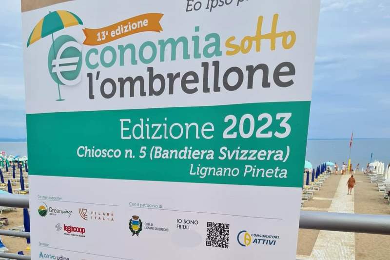 Lignano Sabbiadoro (UD), il 30 agosto a Economia sotto l'Ombrellone si parlerà di comunità energetiche