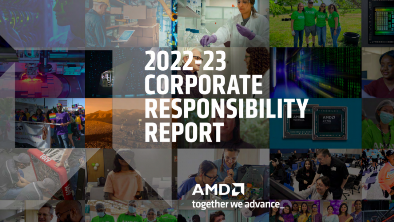 Rilasciato il Corporate Responsibility Report 2022-23 di AMD