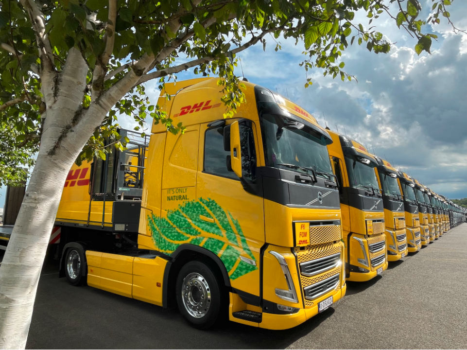 DHL riduce le emissioni di carbonio dei cargo di Formula 1 dell'83% in media