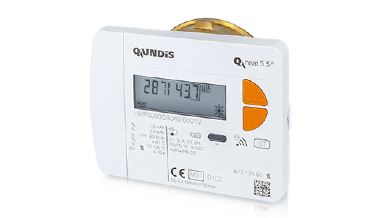 QUNDIS presenta i contatori di calore e refrigerazione con tecnologia radio integrata Q heat 5.5 R e Q heat 5.5 US R