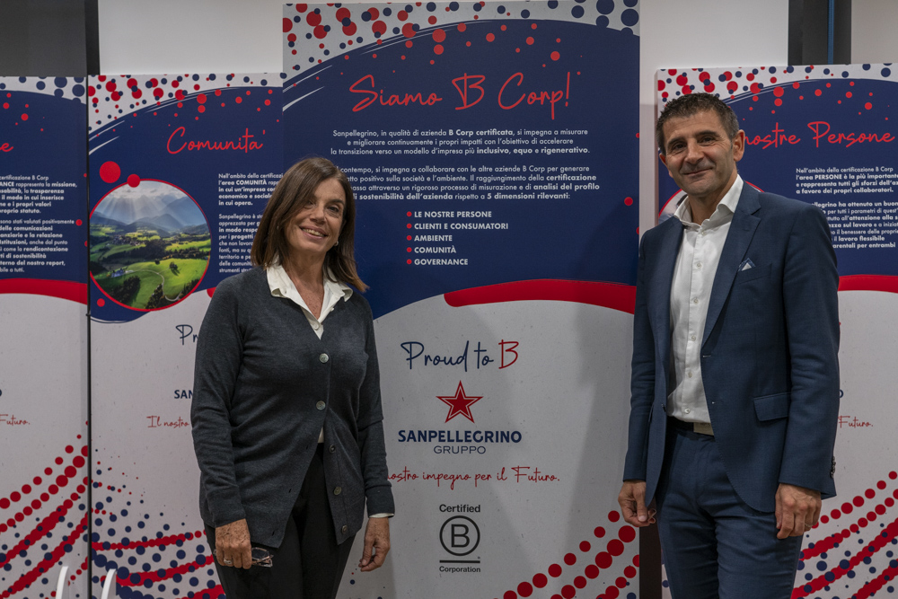 Il Gruppo Sanpellegrino diventa B Corp