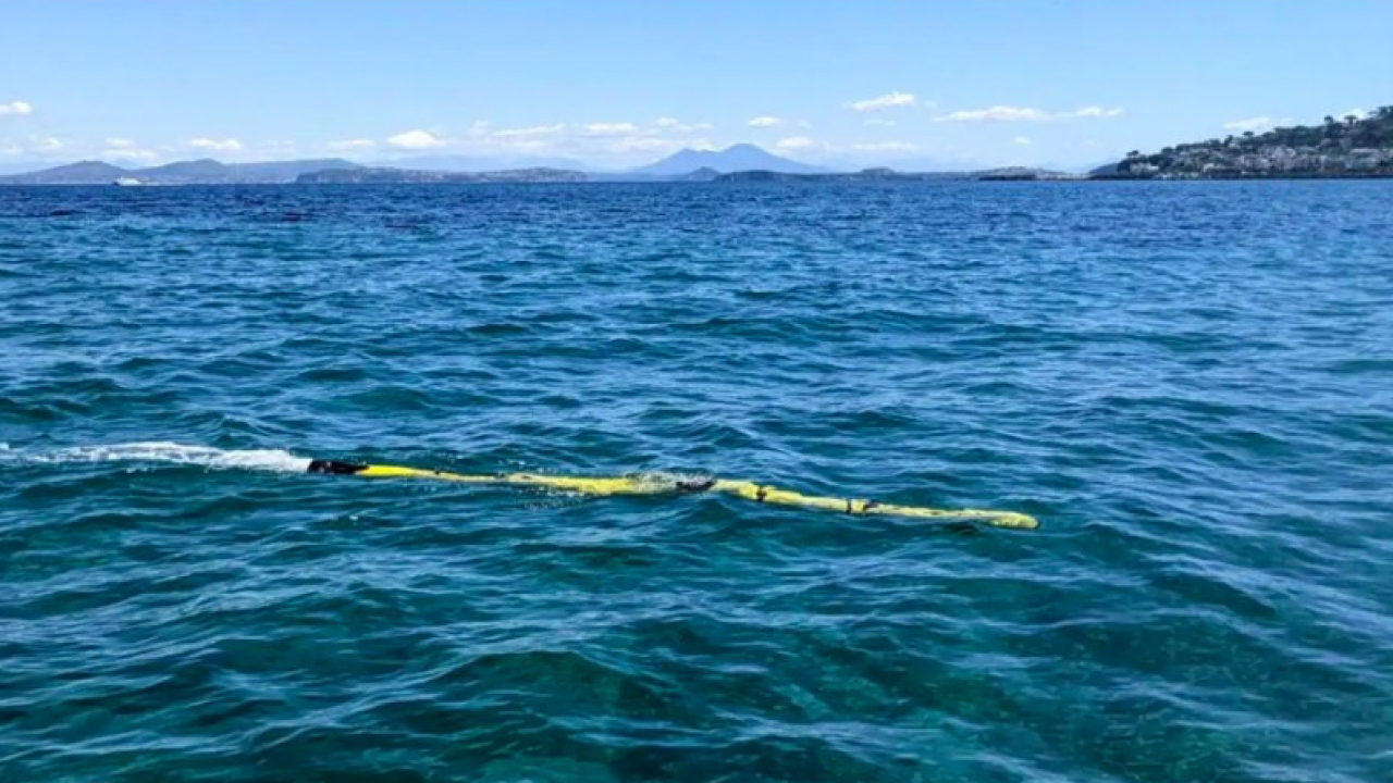 Terna sperimenta l’uso di un drone sottomarino per l’ispezione dei fondali marini