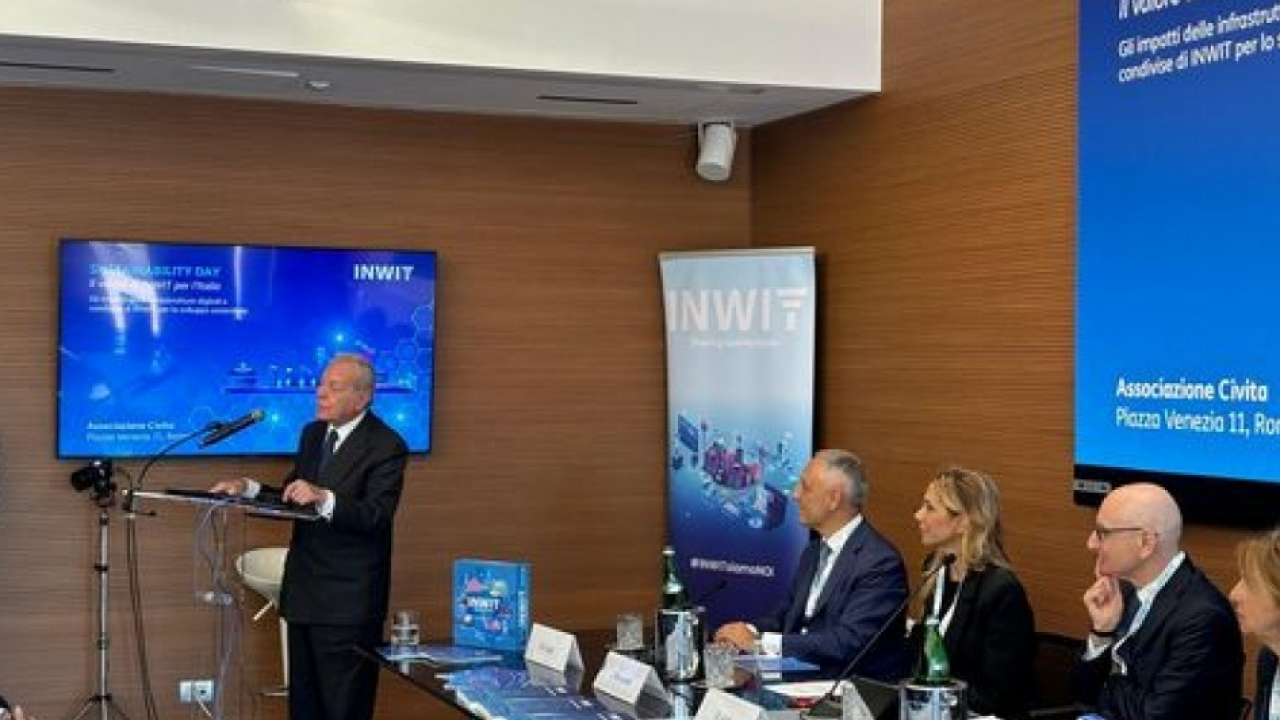 Imprese, nel 2024 impatto Inwit su pil Italia pari a 1,3 mld euro