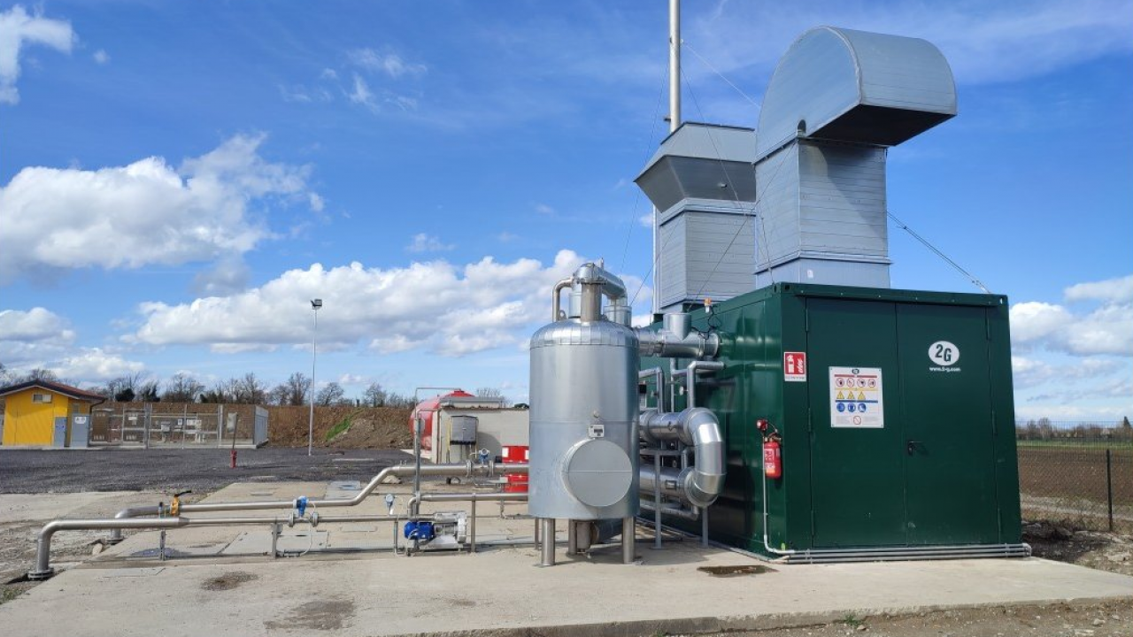 I cogeneratori 2G alimentano la produzione di biometano