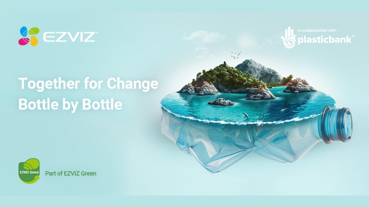 EZVIZ e Plastic Bank insieme contro la plastica negli oceani