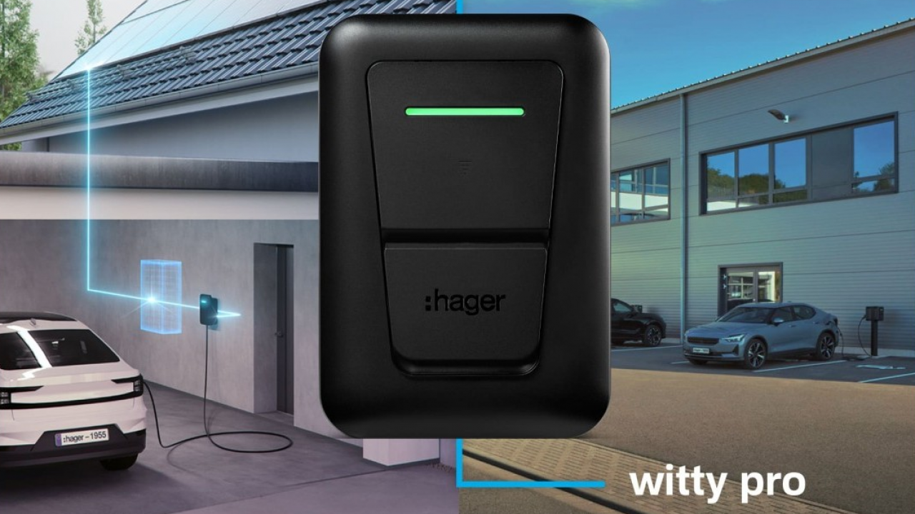 Hager Bocchiotti lancia le nuove stazioni di ricarica witty plus e witty pro