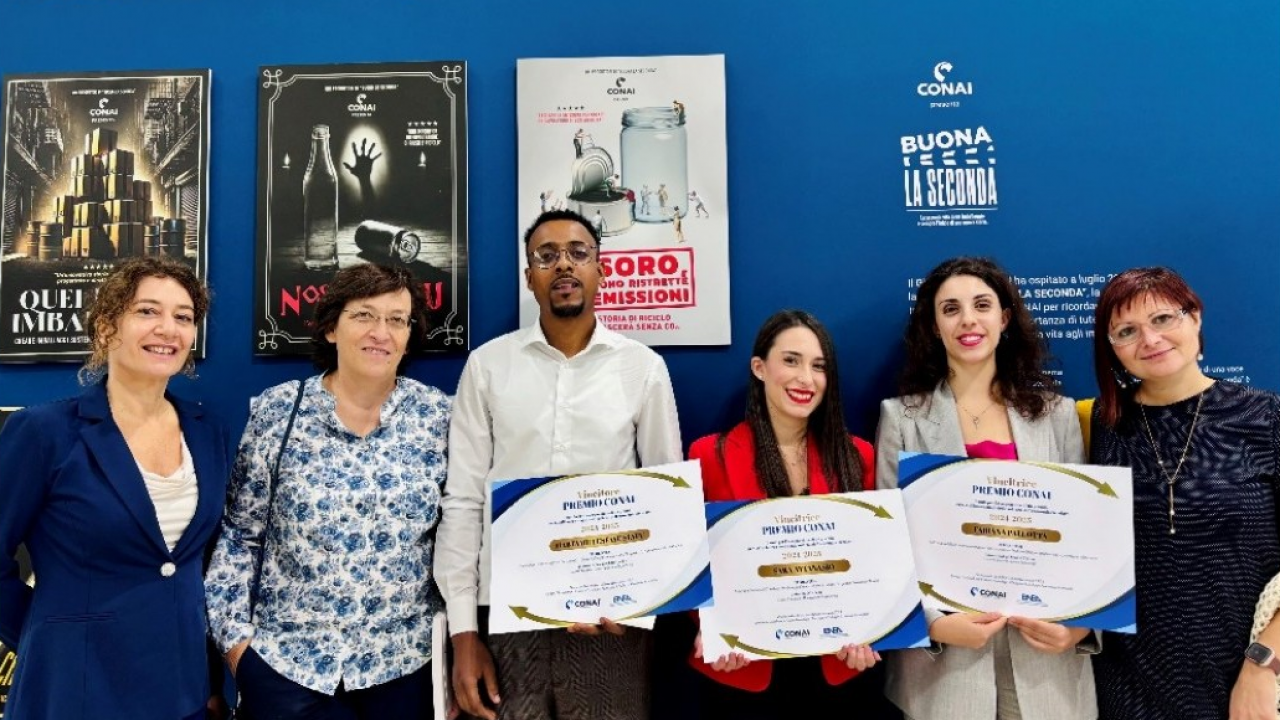 Giovani idee per un futuro circolare: CONAI ed ENEA premiano tre tesi di laurea