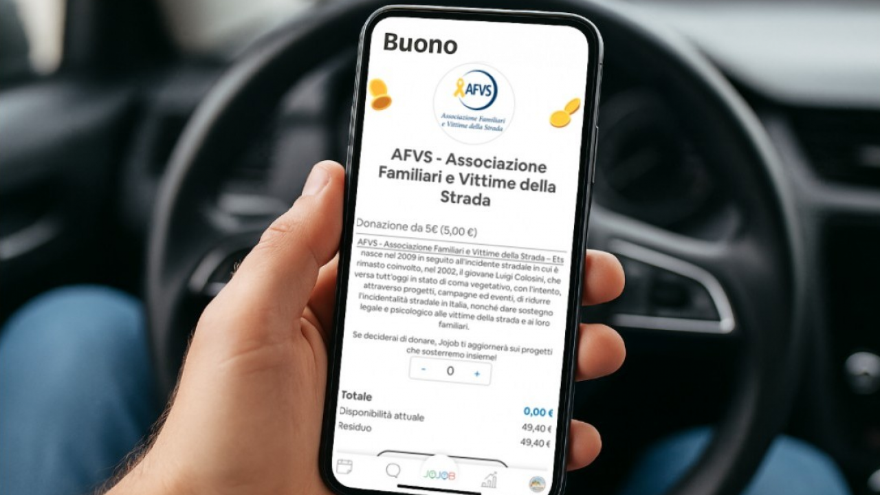 Giornata vittime della strada: Jojob e AFVS insieme per sostenere iniziative e sensibilizzazione