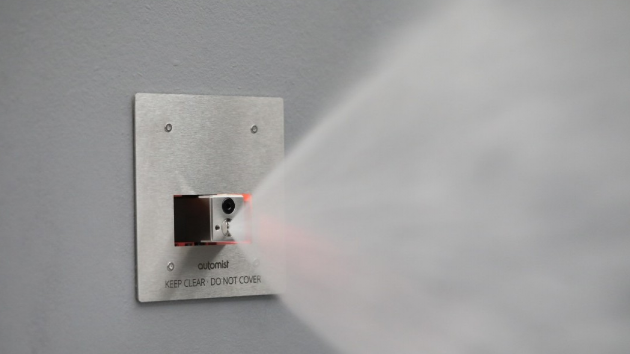 Automist: arriva in Italia la tecnologia, AI based, che spegne gli incendi domestici riducendo del 90% il consumo d’acqua