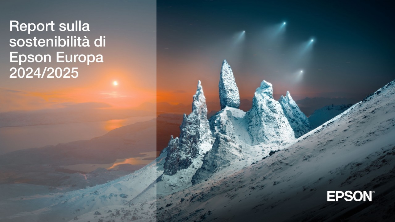 Epson Europa ha presentato il Bilancio di Sostenibilità 2024/25