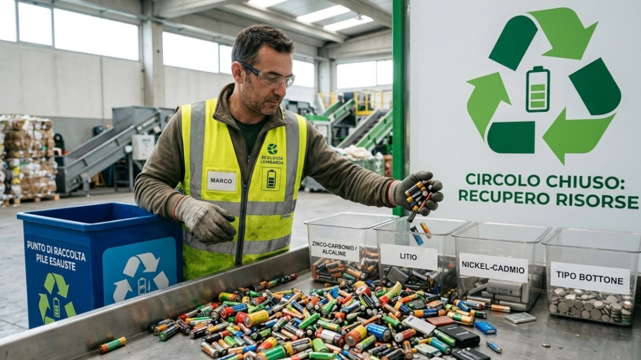 Batterie esauste: l'Italia sfiora i 9 milioni di chili raccolti e punta ai nuovi target UE