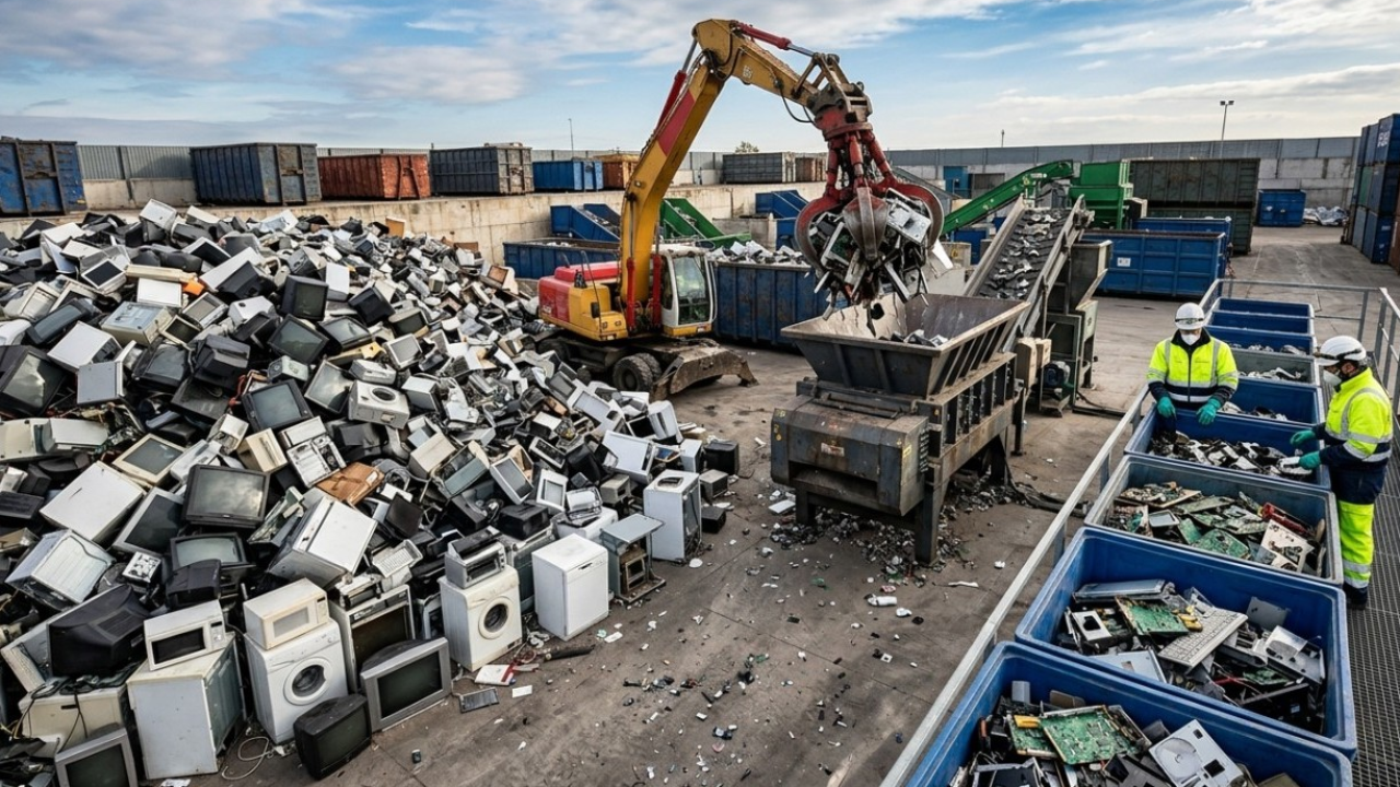 Exceed: il modello di Erion Professional che trasforma i rifiuti tech in energia e risparmio CO2