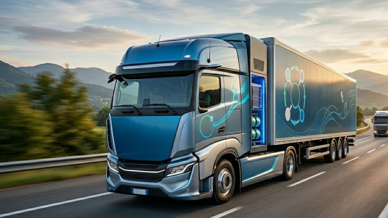 Trasporto merci a zero emissioni: l'idrogeno batte le batterie sulle lunghe distanze